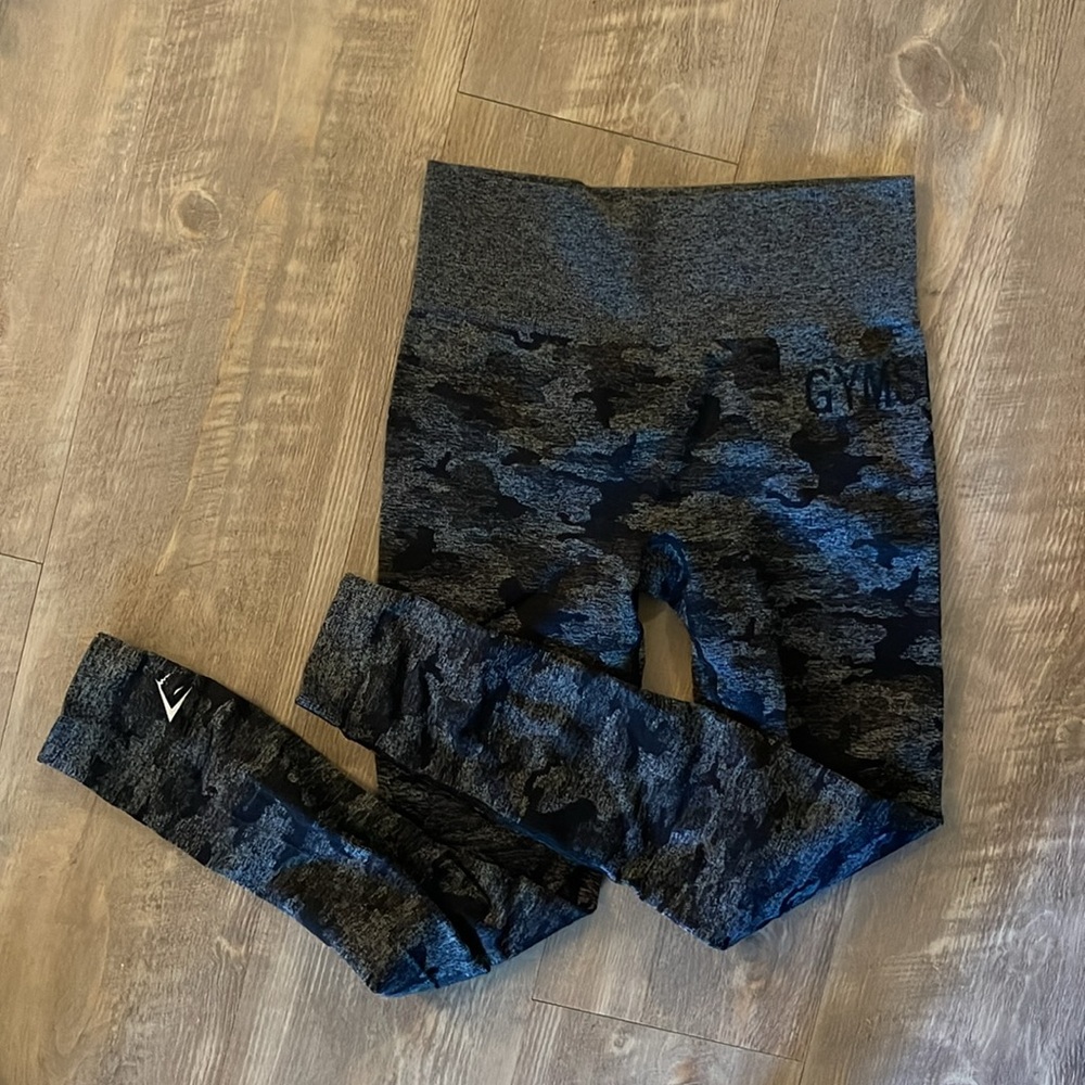 Grey camo GymShark Leggings